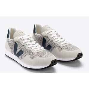 Veja SDU Rec Flannel Sneakers Snow Nautico Size 8 US 39 NIB Vegan Fabric Canvas